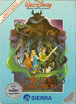 The Black Cauldron DOS Front Cover