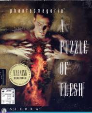 Phantasmagoria: A Puzzle of Flesh DOS Front Cover